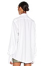 view 3 of 4 Tuxedo Shirt in White