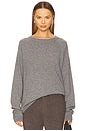 view 1 of 4 ЛОНГСЛИВ CASHMERE in Charcoal