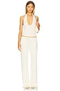 view 4 of 4 Knit Halter Top in Cream