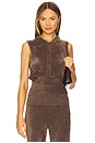 view 1 of 4 Brisa Top in Chocolate