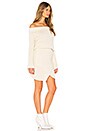 view 2 of 3 Misha Off The Shoulder Sweater Dress in Ivory