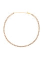 view 1 of 2 COLLIER CRYSTAL in Gold