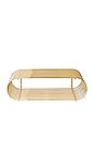 view 2 of 3 Curva Shelf in Gold