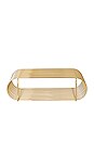view 3 of 3 Curva Shelf in Gold
