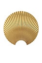 view 1 of 1 Concha Decorative Hook in Gold