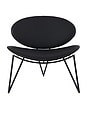 view 1 of 2 Semper Lounge Chair in Black & Black