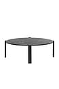 view 1 of 6 Tribus Oval Coffee Table in Black & Black