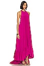 view 2 of 3 Sadie Gown in Magenta
