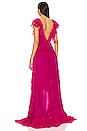 view 3 of 3 Wabash Gown in Magenta