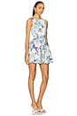 view 2 of 3 Ananya Mini Dress in Blue Rose