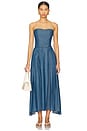 view 1 of 4 Ezra Midi Dress in Denim