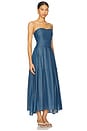 view 3 of 4 Ezra Midi Dress in Denim