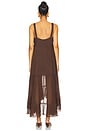 view 3 of 3 Bellevue Midi Dress in Chocolate