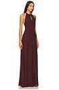 view 2 of 3 Avya Gown in Wine