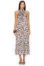 view 2 of 3 Meera Midi Dress in Zebra
