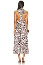 view 3 of 3 Meera Midi Dress in Zebra