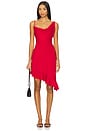 view 1 of 4 Daphne Mini Dress in Rouge