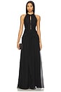 view 1 of 3 Avya Gown in Black