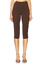 view 1 of 6 Shreya Capri in Chocolate