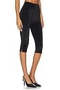 view 2 of 6 Shreya Velvet Capri in Black