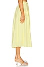 view 3 of 6 Sheridan Skirt in Lemon