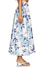view 3 of 6 Avani Skirt in Blue Rose