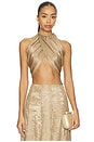 view 1 of 5 x REVOLVE Naomi Top in Gold