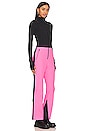view 2 of 3 Top To Bottom Bib Pant in Safety Pink