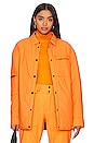 view 1 of 4 Pillow Shirt Jacket in Safety Orange