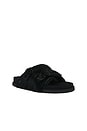 view 2 of 5 Zurich Pony Shearling 1774 Sandal in Black