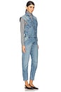 view 2 of 3 Figo Jumpsuit in Light Used Blue