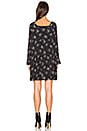 view 3 of 4 ROBE COURTE NEW in Noir Print