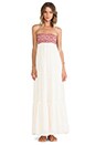 view 1 of 4 Chistor Strapless Dress in Bordeaux