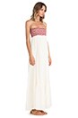 view 2 of 4 Chistor Strapless Dress in Bordeaux
