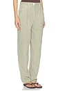 view 3 of 7 PANTALON RAJA  in Amande