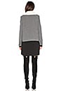 view 3 of 3 MANTEAU AVEC IMITATION FOURRURE LEONOR in Gris