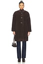 view 1 of 4 Millie Coat in Chocolate