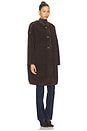 view 3 of 4 Millie Coat in Chocolate