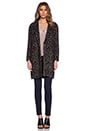 view 1 of 4 MANTEAU ANDROMEDE in Noir