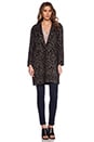 view 2 of 4 MANTEAU ANDROMEDE in Noir