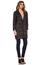 view 3 of 4 MANTEAU ANDROMEDE in Noir