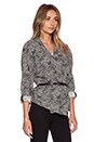 view 3 of 4 Ansel Kimono Jacket in Noir