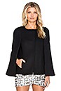 view 1 of 4 Rosie Cape in Noir
