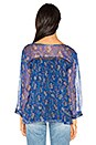 view 3 of 5 Odelle Blouse in Bleu