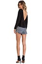 view 5 of 7 CHEMISE DOS-NU KINGSTON in Noir