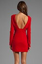 view 4 of 6 Caroline Long Sleeve Dress in Red
