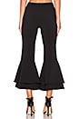 view 3 of 4 x REVOLVE Supafly Crop Double Ruffle Pant in Black
