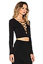view 2 of 3 Evie Top in Black
