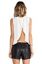 view 3 of 4 Audrey Top in Ivory