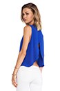 view 1 of 5 Audrey Top in Cobalt